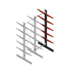 Medium Kragarmregal BR einseitig 3000x1000x600mm (hxbxt) 5 Ebenen Anbauregal