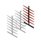 Medium Kragarmregal BR einseitig 3000x1500x800 mm (HxBxT) 6 Ebenen Anbauregal 340/Arm