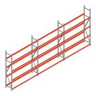 Vorteilsreihe Reifenregal Weitspann AR 2500x6230x400mm (hxbxt) 4 Ebenen