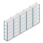 Vorteilsreihe Fachbodenregal Medium Duty 2500x5000x500 mm (HxBxT) 6 Ebenen blau
