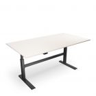 Elektrische Werkbank mit weißer Platte 1846x995x670-1140mm (bxtxh) - 200kg