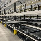 Gebrauchte Ziehlade für Palettenregal 1200x800 mm 300kg Anthrazit