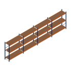 Vorteilsreihe Weitspannregal Kimer 1750x6250x600 mm (HxBxT) 3 Ebenen