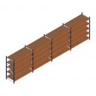 Vorteilsreihe Weitspannregal Kimer 1750x6250x800 mm (hxbxt) 5 Ebenen