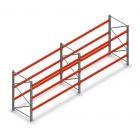 Kombiangebot Palettenregal AR T2 2000x5640x1100 mm (hxbxt) 3 Ebenen 2844kg/Ebene mit vormontierten Rahmen