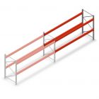 Palettenregal AR T2 2000x3600x1100mm (hxbxt) 2 Ebenen 2252kg/Eb. Anbauregal