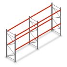 Kombiangebot Palettenregal AR T2 3500x5640x1100 mm (HxBxT) 2 Ebenen 2844kg/Eb. mit vormontierten Rahmen