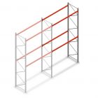 Palettenregal AR T2 4500x2700x1100mm (hxbxt) 2 Ebenen 1820kg/Eb. Anbauregal