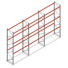 Vorteilsreihe Palettenregal AR T2 4500x8420x1100mm (HxBxT) 3 Ebenen 2844kg/Eb.
