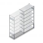 Gebrauchtes Fachbodenregal Stow 2250x1265x600 mm (hxbxt) 7 Ebenen Anbauregal