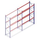 Gebrauchte Dexion Speedlock Palettenregal 4650x2655x1100 mm (HxBxT) 3 Ebenen Anbauregal