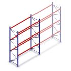 Gebrauchtes Dexion Speedlock Palettenregal 4650x2655x1100 mm (HxBxT) 3 Ebenen Grundregal