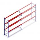 Gebrauchtes Stow Palettenregal 3500x3600x1100mm (hxbxt) 3 Ebenen Anfangsregal