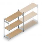 Weitspannregal HD 2000x2250x600 mm (hxbxt) 3 Ebenen Anfangsregal