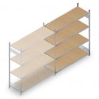 Weitspannregal HD 2000x2250x600 mm (hxbxt) 4 Ebenen Anbauregal