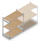 Weitspannregal HD 2000x2250x800 mm (hxbxt) 3 Ebenen Anfangsregal