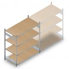 Weitspannregal HD 2000x2250x800 mm (hxbxt) 4 Ebenen Anfangsregal