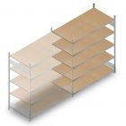 Weitspannregal HD 2000x2250x800 mm (hxbxt) 5 Ebenen Anbauregal