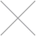 Kreuzstreben-Set 1000 mm für Medium Duty Fachbodenregal
