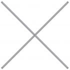 Kreuzstreben-Set 1300 mm für Medium Duty Fachbodenregal