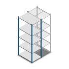 Fachbodenregal Medium Duty 2000x550x800mm (hxbxt) 5 Ebenen blau Anfangsregal