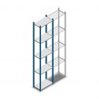 Fachbodenregal Medium Duty 2500x550x300mm (hxbxt) 5 Ebenen blau Anfangsregal