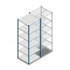 Fachbodenregal Medium Duty 2500x850x800mm (hxbxt) 6 Ebenen blau Anfangsregal