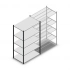 Fachbodenregal Medium Duty 2000x1150x700mm (hxbxt) 5 Ebenen anthrazit Anfangsregal