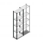 Fachbodenregal Medium Duty 2000x550x300mm (hxbxt) 5 Ebenen anthrazit Anfangsregal