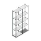 Fachbodenregal Medium Duty 2000x550x300mm (hxbxt) 5 Ebenen anthrazit Anfangsregal