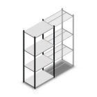 Fachbodenregal Medium Duty 2000x850x500mm (hxbxt) 4 Ebenen anthrazit Anfangsregal