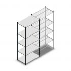 Fachbodenregal Medium Duty 2000x850x500mm (hxbxt) 5 Ebenen anthrazit Anfangsregal