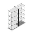 Fachbodenregal Medium Duty 2000x850x500mm (hxbxt) 5 Ebenen anthrazit Anfangsregal