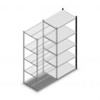 Fachbodenregal Medium Duty 2000x850x600mm (hxbxt) 5 Ebenen anthrazit Anbauregal