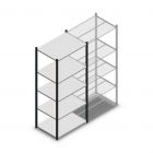 Fachbodenregal Medium Duty 2000x850x600mm (hxbxt) 5 Ebenen anthrazit Anfangsregal