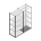 Fachbodenregal Medium Duty 2000x850x600mm (hxbxt) 5 Ebenen anthrazit Anfangsregal
