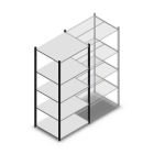 Fachbodenregal Medium Duty 2000x850x700mm (hxbxt) 5 Ebenen anthrazit Anfangsregal