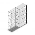 Fachbodenregal Medium Duty 2000x1000x500mm (hxbxt) 6 Ebenen anthrazit Anbauregal