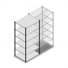 Fachbodenregal Medium Duty 2000x1000x800mm (hxbxt) 6 Ebenen anthrazit Anfangsregal