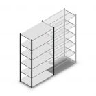 Fachbodenregal Medium Duty 2000x1150x500mm (hxbxt) 5 Ebenen anthrazit Anfangsregal