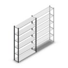 Fachbodenregal Medium Duty 2200x1300x300mm (hxbxt) 6 Ebenen anthrazit Anfangsregal