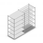 Fachbodenregal Medium Duty 2000x1300x800mm (hxbxt) 6 Ebenen verzinkt Anfangsregal