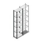 Fachbodenregal Medium Duty 2200x550x300mm (hxbxt) 6 Ebenen anthrazit Anfangsregal
