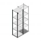 Fachbodenregal Medium Duty 2200x550x500mm (hxbxt) 5 Ebenen anthrazit Anfangsregal