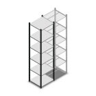 Fachbodenregal Medium Duty 2000x550x500mm (hxbxt) 6 Ebenen anthrazit Anfangsregal