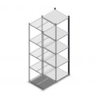 Fachbodenregal Medium Duty 2200x550x600mm (hxbxt) 5 Ebenen anthrazit Anbauregal