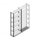 Fachbodenregal Medium Duty 2200x850x300mm (hxbxt) 6 Ebenen anthrazit Anfangsregal