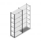 Fachbodenregal Medium Duty 2200x850x400mm (hxbxt) 6 Ebenen anthrazit Anfangsregal