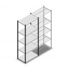 Fachbodenregal Medium Duty 2200x850x500mm (hxbxt) 5 Ebenen anthrazit Anfangsregal