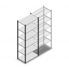 Fachbodenregal Medium Duty 2200x850x500mm (hxbxt) 6 Ebenen anthrazit Anfangsregal